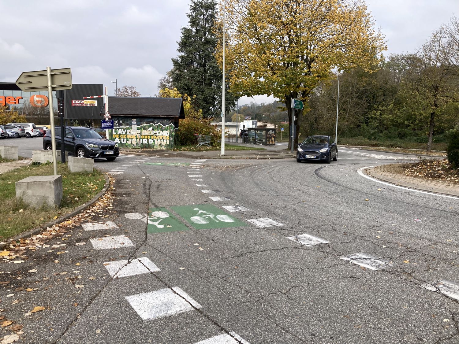 Giratoire Chamnord - Avenue des Landiers (Chambéry)