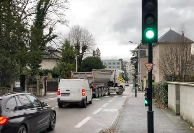 Carrefour chemin du Biollay