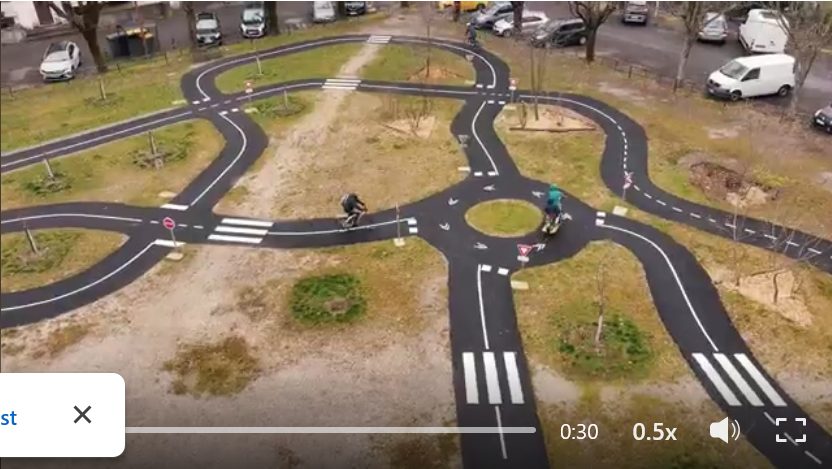 Parc d'apprentissage vélo