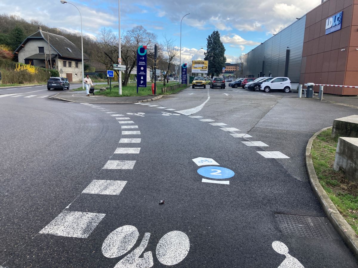 Giratoire Chamnord - Avenue des Landiers (Chambéry)